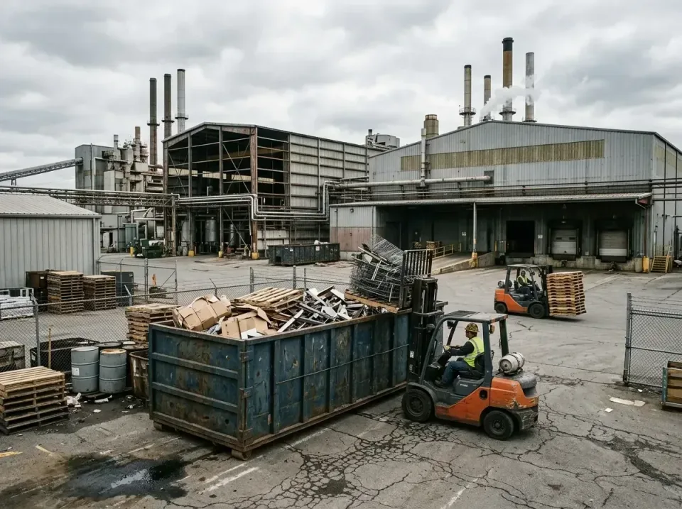 industrial-factory-scrap-conta-003 — frequently asked questions, Cheap Roll-off Dumpster Rentals in Girard, KS